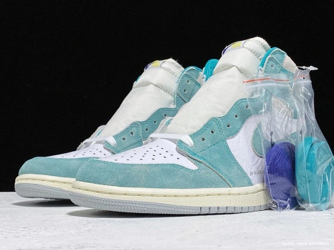 Cheap Husky 555088-311 Retro Jordan 1 Green High OG Turbo Air 0714